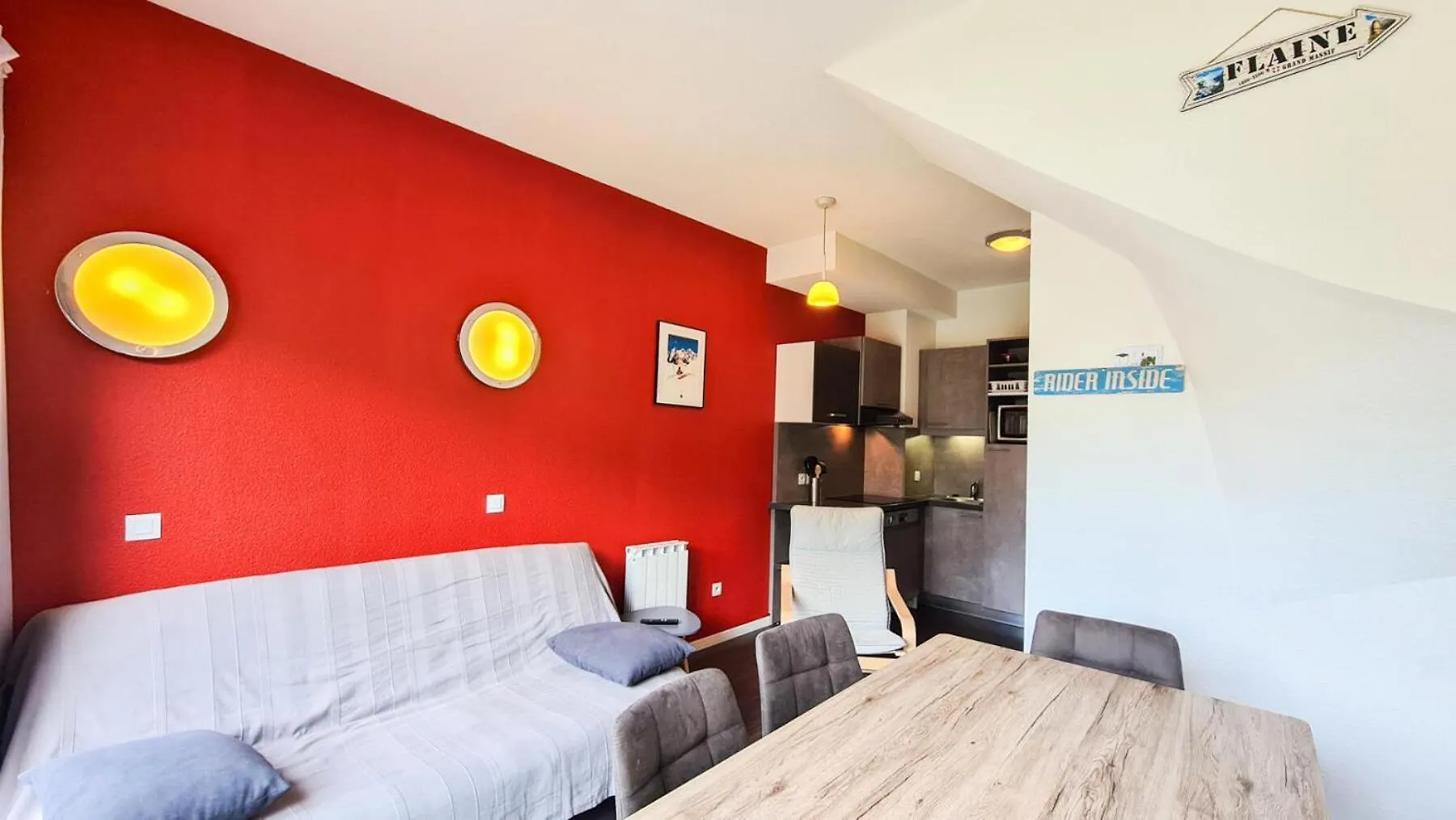 פליין Residence Les Terrasses De Veret - Appartement Confortable - Au Pied Des Pistes - Piscine - Spa - Parking Mae-7377